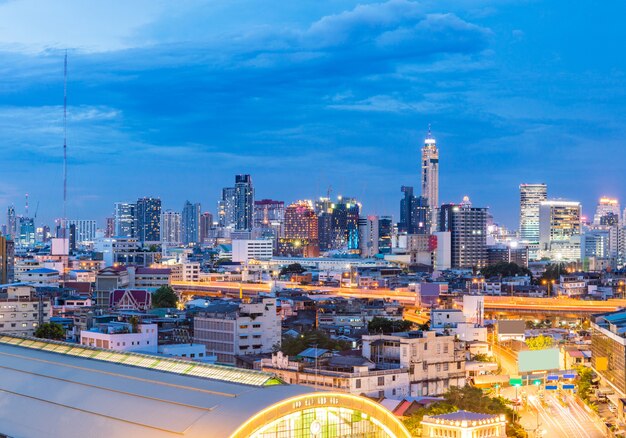 Panorama Bangkok Central Train Station