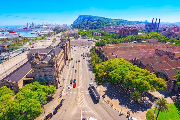 Panorama-barcelona. staatsagentschap voor belastingdienst, tax ag