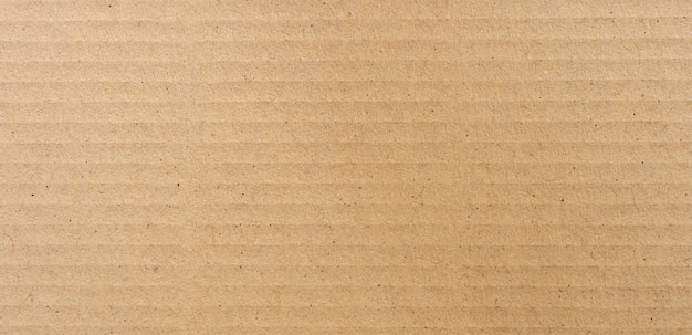 Photo panorama of brown paper textureand background and texture with copy space