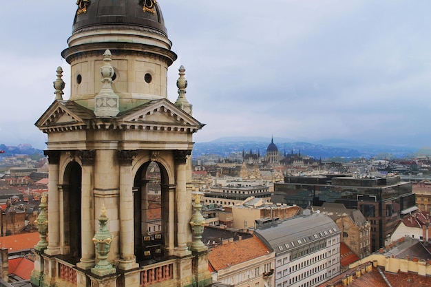 Panorama di budapest, vista sulla città