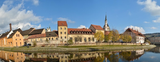 Панорама Чешского Крумлова