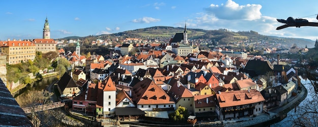 Panorama of Cesky Krumlov