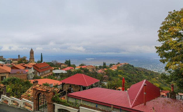 panorama of the city of Tbilisi Georgia