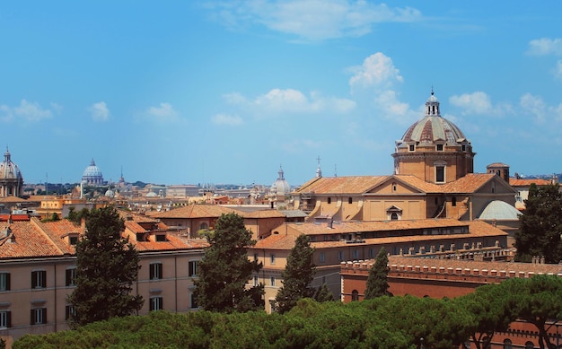 Panorama di Roma, view of the city