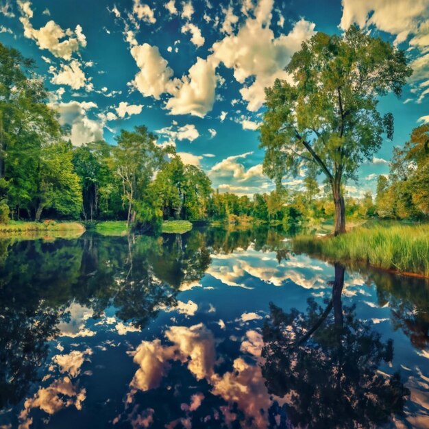 Фото Панорама женевского озера