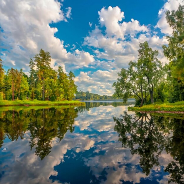 Панорама Женевского озера