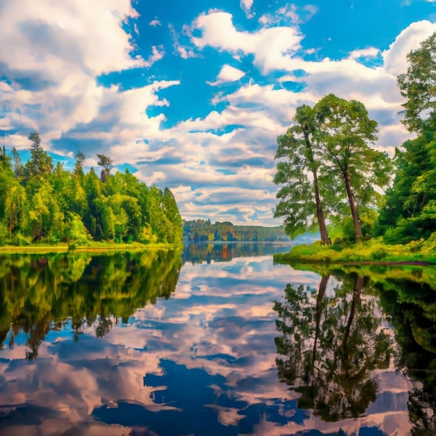 Фото Панорама женевского озера