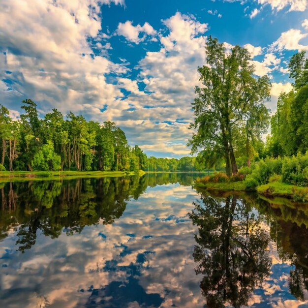 Панорама Женевского озера