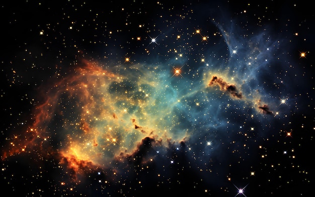 星と宇宙のあるパノラマ天の川銀河