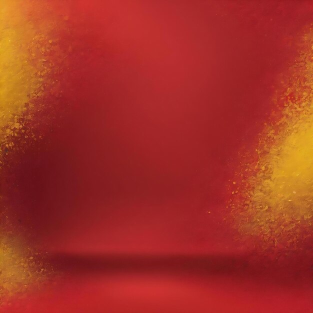 Panorama red yelow gradient background