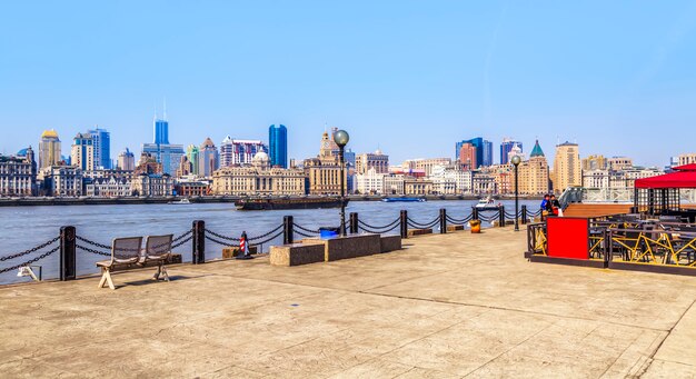 Panorama of Shanghai Bund