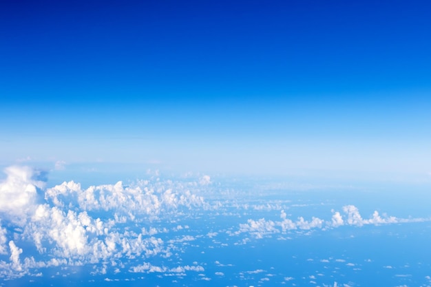 Panorama sky with clouds