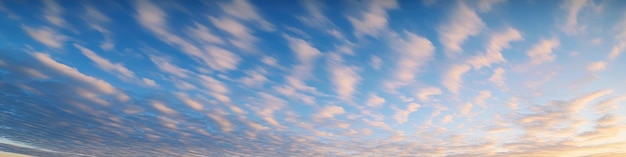 panorama sunset sky material