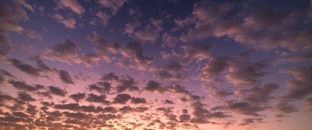 Panorama twilight sky backgroundcolorful cloudy twilight sky sunset twilight sky