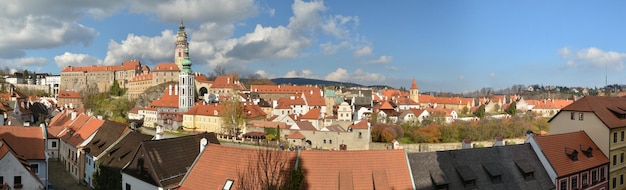 Panorama van Cesky Krumlov