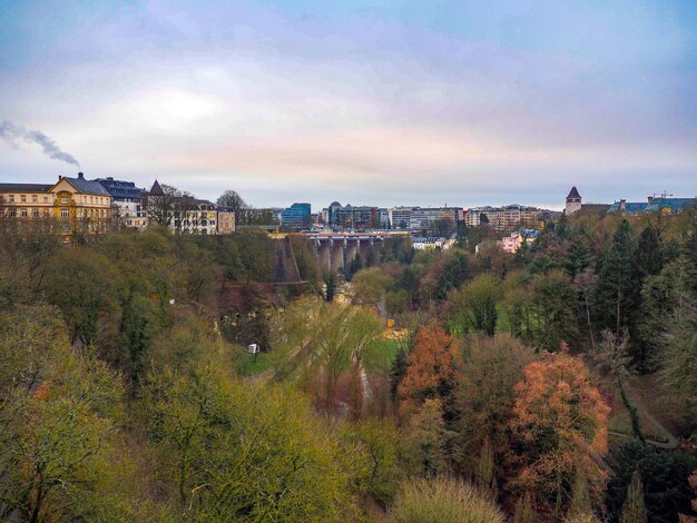 Foto panorama van de oude stad van nikilux