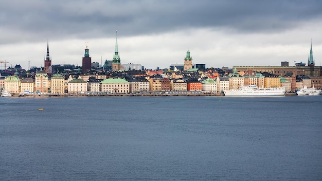 Panorama van Stockholm stad Galma Stan