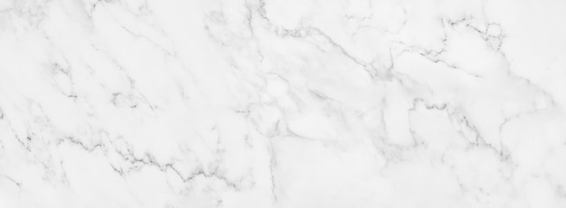 Текстура панорамы белая мраморная для дизайна предпосылки или плиточного пола декоративного.