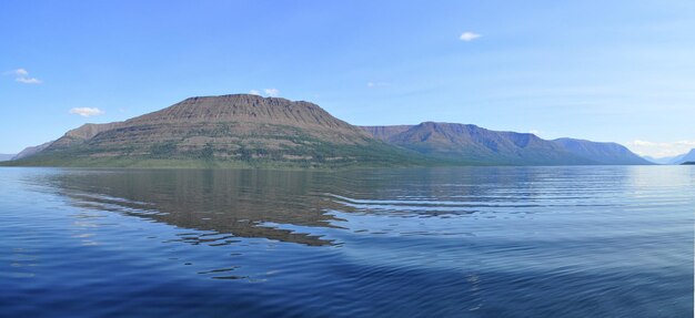 Panoramabergmeren op het Putorana-plateau