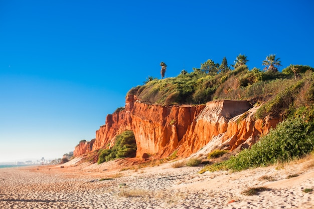 Panoramamening van Grote Berg op de Atlantische kust in Portugal