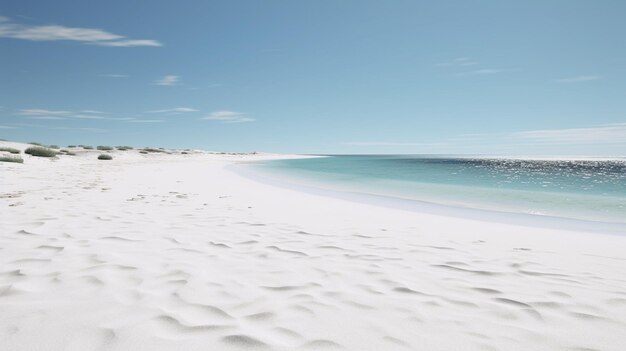 panoramic beach HD 8K wallpaper Stock Photographic Image