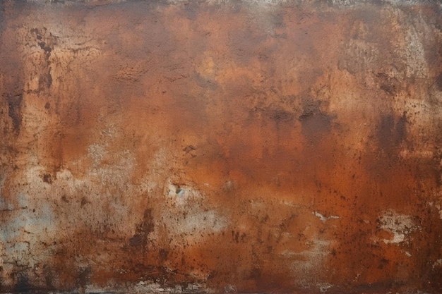 Panoramic grunge rusted metal texture rust and oxidized metal background Old metal iron panel