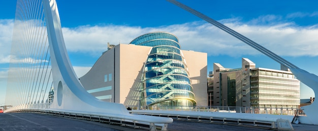 Panoramic image of Convention Centre Dublin (CCD)