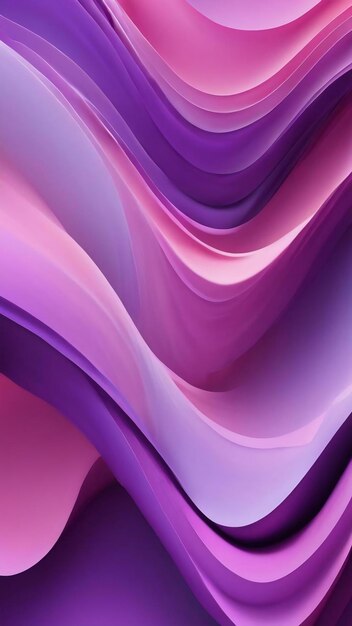 Panoramic purple pastel abstract wave wallpaper purple pastel background