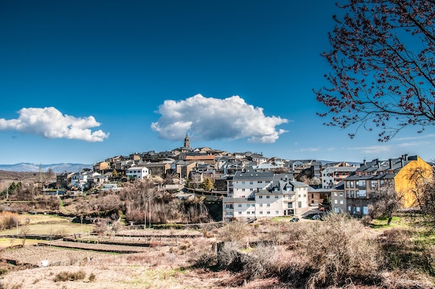 Panoramic shot of buildings against sky