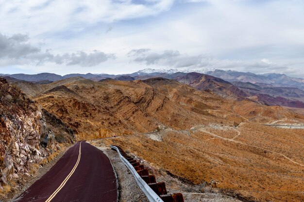 Panoramic Sunrise View of the Desert 4K Ultra HD Image Death Valley National Park California