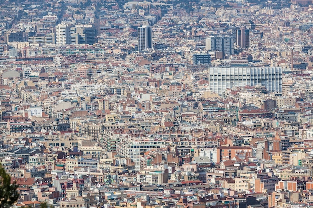 Vista panoramica di barcellona