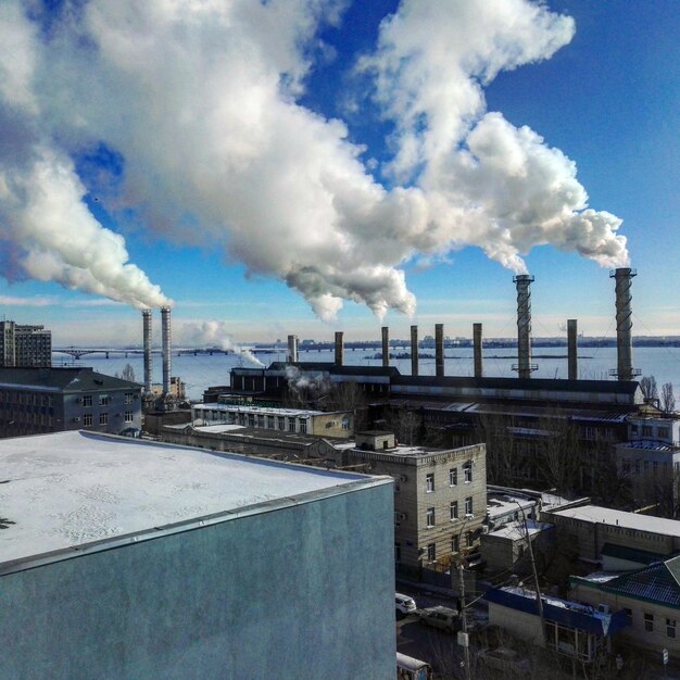 Panoramic view of beach against sky