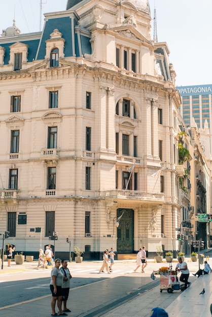 Panoramic view of buildings around Plaza de Mayo Buenos Aires Argentina mar 2th 2024