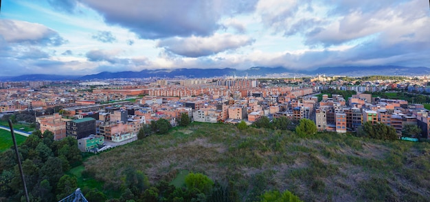 Panoramic view of the city