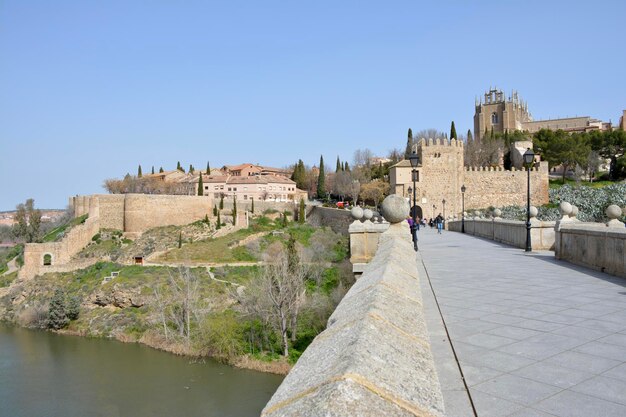 Panoramic view of historic building against sky