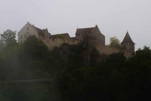 Photo panoramic view of historic building against sky