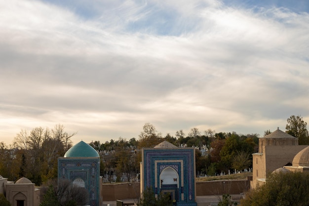 Photo panoramic view of a historical place in silk road