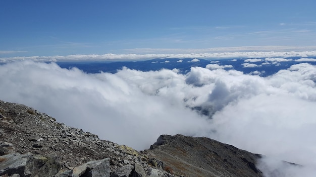 Panoramic view of landscape against sky