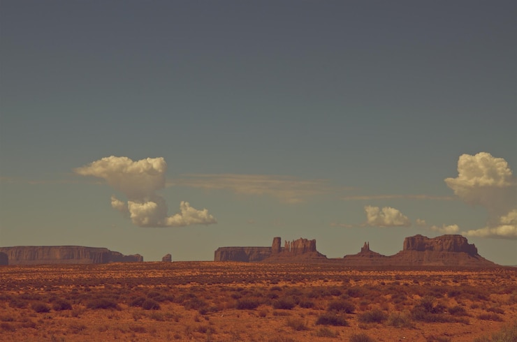 Photo panoramic view of landscape against sky