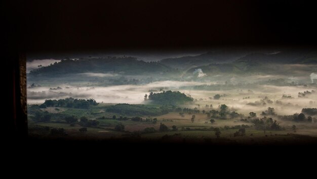 Foto vista panoramica del paesaggio contro il cielo