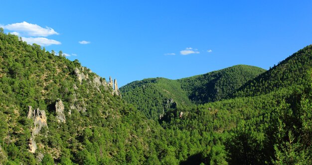 Panoramic view of landscape against sky