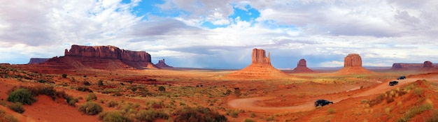 Panoramic view of landscape