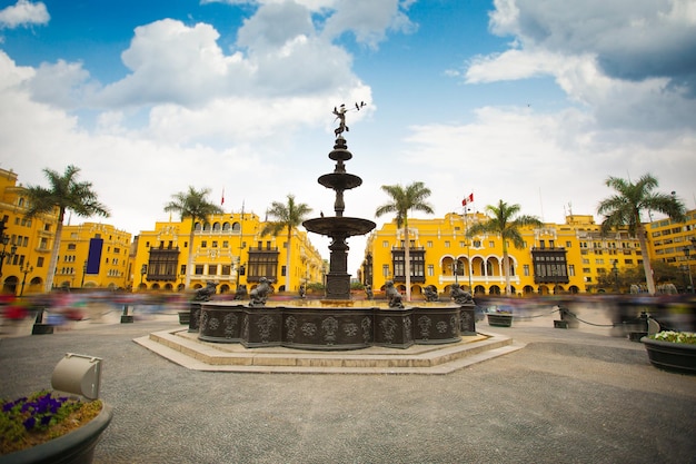 Panoramic view of Lima