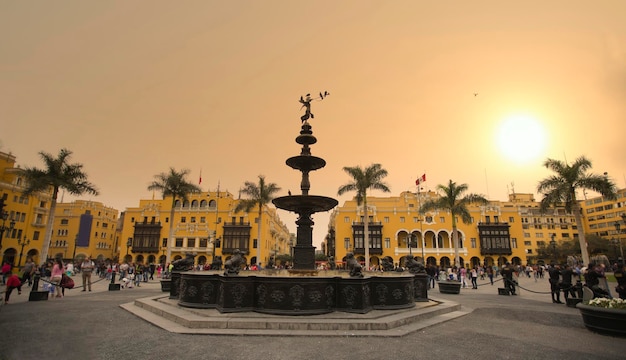 Panoramic view of Lima