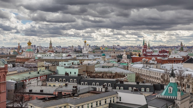 Panoramic view of Moscow 