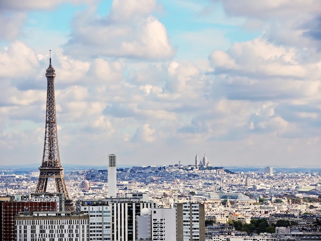 Panoramic view of Paris