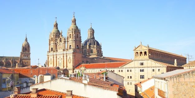 Panoramic view of Salamanca, Spain