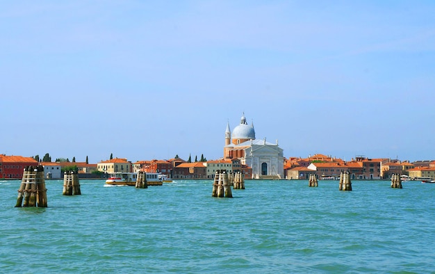 Photo panoramic view of sea against blue sky