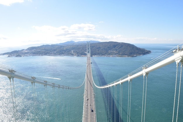 Panoramic view of sea against sky