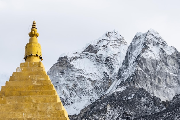 Photo panoramic view of temple against sky